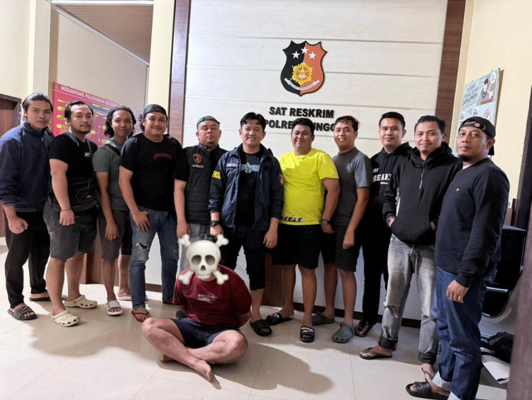 KURANG DARI 24 Jam, Polres Bungo Tangkap Terduga Pembunuh Warga Tanah Tumbuh