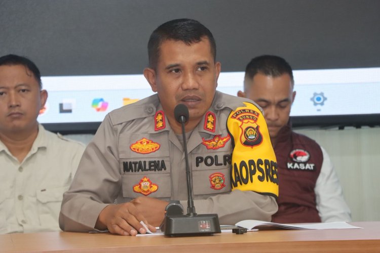 Capai Angka 79,24% Penyelesaian Perkara, Kapolres Bungo: Bungo Prestasi Jadi Senjata Lawan Kriminalitas dan Antrian BBM