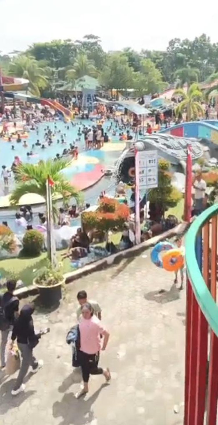 Semagi Waterpark Bungo Diserbu Wisatawan Lokal Saat Libur Tahun Baru 2026