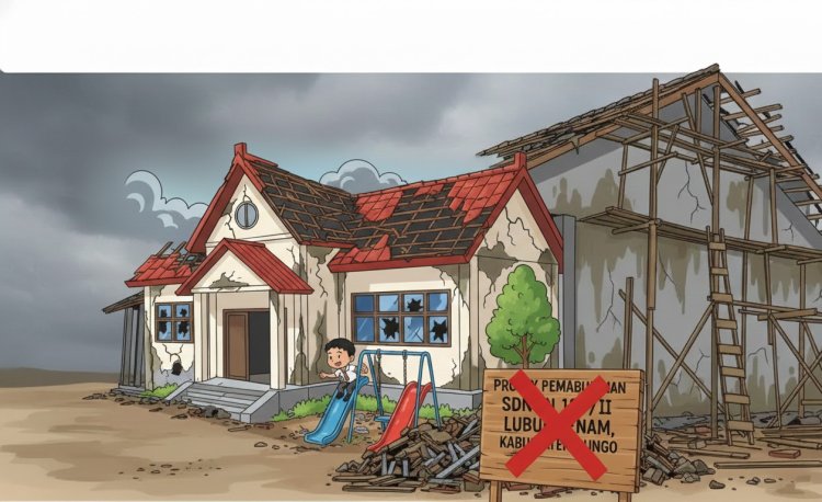 Gagal Total, Dua Proyek SDN 137 Lubuk Tenam Bungo Masuk Blacklist LKPP, Disdikbud Akui Ada Perpanjangan