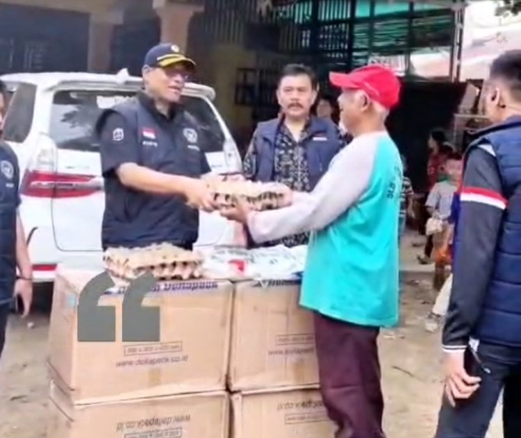 Banjir di Sumatera Utara dan Aceh Belum Usai, Staf Khusus Menteri ImiPAS Turun Langsung Salurkan Bantuan