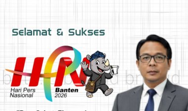 Plt Kadis PUPR Bungo Dwi Herwindo Sampaikan Apresiasi pada Peringatan Hari Pers Nasional 2026 di Banten