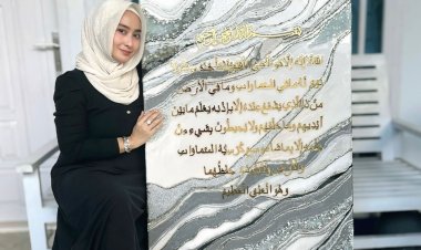 Seni Resin Kaligrafi: Inovasi Hiasan Dinding Mewah yang Kini Jadi Peluang Bisnis Menjanjikan
