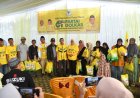 Golkar Tanjabtim Gelar Halal Bihalal dan Pasar Murah, Diserbu Warga