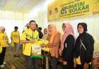 Diserbu Warga! Golkar Tanjabtim Gelar Pasar Murah, Sembako Rp61 Ribu Ludes Diburu