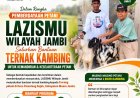 LAZISMU Jambi Salurkan Bantuan Ternak Kambing kepada 9 Petani di Desa Pematang Gajah