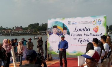 Semarak Lomba Pacu Perahu dan Ketek Hias, Dalam Rangka Hari Jadi Kota Jambi