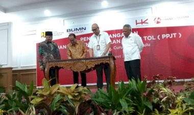 Proyek Tol Bengkulu-Lubuklingga Sumsel Ditargetkan 2020 Selesai