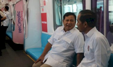 Rekonsiliasi Jokowi-Prabowo di MRT Menjadi Sejarah