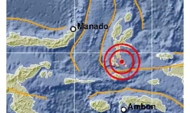 BREAKING NEWS! Gempa 7,2 Magnitudo Goncang Malut