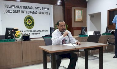 Pengacara Pukul Hakim Pengadilan Negeri Jakarta Pusat