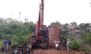 Duh! Hingga Pertengahan Tahun Realisasi Proyek FIsik Sarolangun Baru 34 Persen