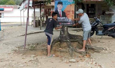 Masuk Basis Cek Endra, Baliho Sy Fasha Ramai Terpasang di Singkut Sarolangun