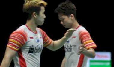 Lagu Indonesia Raya Tiga Kali di Nyanyikan Ajang Badminton Japan Open 2019