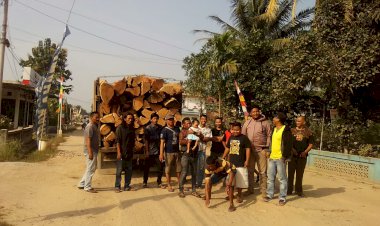 Kesal!! Warga Desa Marga Mulya Tiga Hari Blokir Jalan Kabupaten Muaro Jambi