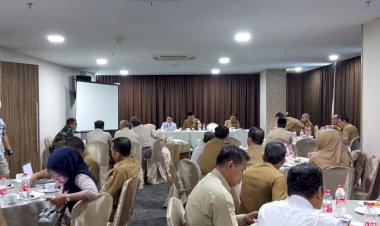 Sekda Pimpin Rakor Satgas Pangan Provinsi Jambi