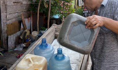 Duh! Kemarau Panjang, Warga Tungkal Kesulitan Air Bersih