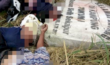 Di Bungo, Tabrak Tugu Perbatasan Satu Tewas Dua Luka Berat