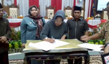 DPRD Muarojambi Gelar Paripurna Persetujuan KUA-PPAS TA 2020