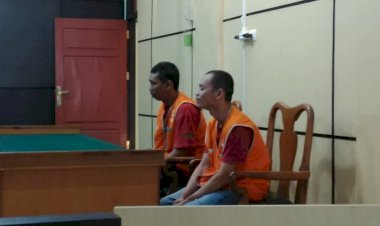 Curi Biji Karnel di PT CKT, Dua Pemuda Diseret ke Penjara