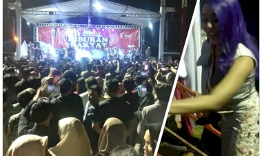 Jenita Janet & Kiki KDI Goyang Heboh Tanjab Barat