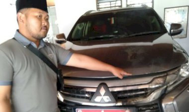 Mobil Dinas Bupati Tegal Diserang dan Dibakar OTD