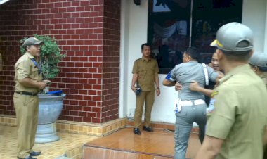 Memalukan! Gara-Gara Absen Dua Oknum Satpol PP Merangin Nyaris Baku Hantam