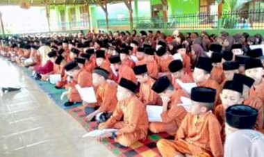 Pengajian 15 Menit Sebelum PBM, 58 Siswa SDN 02/VII Sarolangun Khatam Al Qur'an