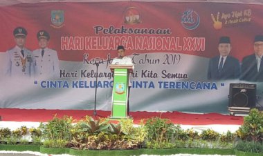 Hadiri Peringatan Harganas XXVI, Wawako Jambi: Hari Keluarga Hari Kita Semua, Cinta Keluarga Cinta Terencana