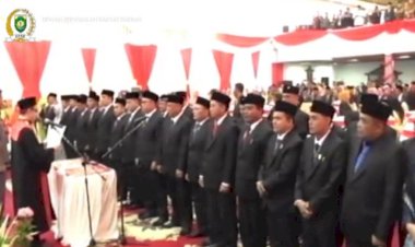 SAH! 35 Anggota DPRD Bungo Dilantik