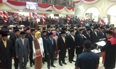 SAH! Ini Dia 35 Nama DPRD Sarolangun yang Dilantik