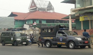 Wawako Maulana Pimpin Penertiban PKL Talang Banjar