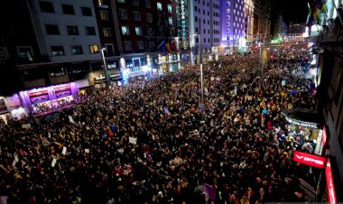 Ribuan Warga di Madrid Protes Kekerasan Terhadap Perempuan
