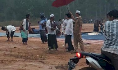 BREAKING NEWS! Usai Salat Istisqa di Mandiangin Hujan Turun Lebat Sore Ini di Sarolangun