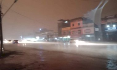 Horee! Bungo Diguyur Hujan Deras