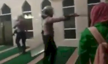 Viral Video Polisi Kejar Mahasiswa Dalam Masjid Bersepatu, Begini Kata Polda Sulsel