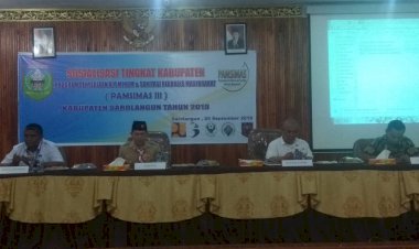 Bappeda Gelar Sosialisasi PAMSIMAS III Tingkat Kabupaten Sarolangun