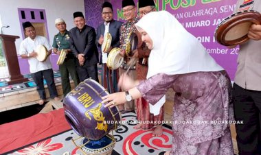 Bupati Masnah Buka MQK dan Pospeda Tingkat Kabupaten Tahun 2019