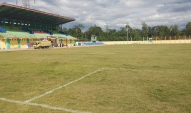 DUH!! Memalukan, Menunggak 8 Bulan PLN Putus Rampung Listrik Stadion Bumi Masurai