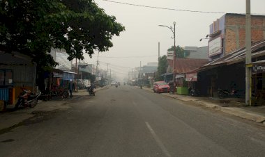 Kabut Asap dari Tetangga Selimuti Tanjab Barat