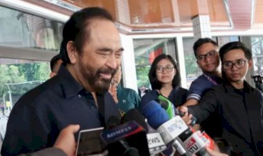 Gerindra Merapat ke Istana? Surya Paloh: Haknya Presiden