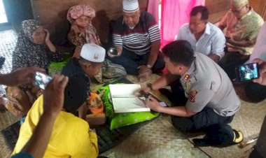 Kapolres Ini Menangis Ketika Lihat M Husin Anak Yatim Piatu Baca Al Qur'an