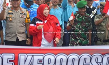 Pawai Kebangsaan Meriahkan HUT Muarojambi ke-20