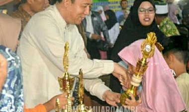 Wabup BBS Tutup Porsadin Tingkat Kabupaten ke-X di Sungaigelam