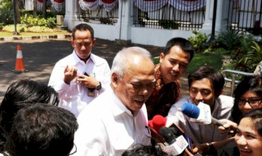 Presiden Jokowi panggil Soeharso Monoarfa dan Basuki Hadimuljono