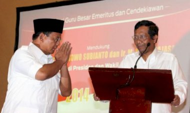 Mahfud MD Mau ke Kantor Menhan! Prabowo: Tidak Boleh Bapak ke Kantor Saya, Saya Menghadap Bapak