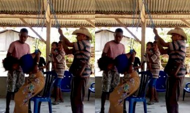 Viral Video Gadis 16 Tahun Disiksa dan Digantung Aparat Desa