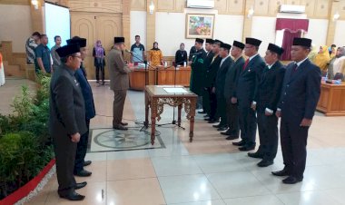 Bupati Sarolangun Lantik 7 Orang Pejabat Eselon II, Ini Nama-namanya