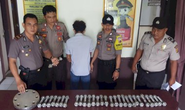 Hanya Ingin Beli Rokok, Mahasiswa Ini Nekat Maling Besi