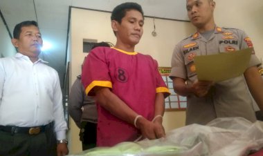 Perdana Beraksi Mencuri, Pemuda Jambi Ini Langsung Diringkus Polisi di Rumah Mertua